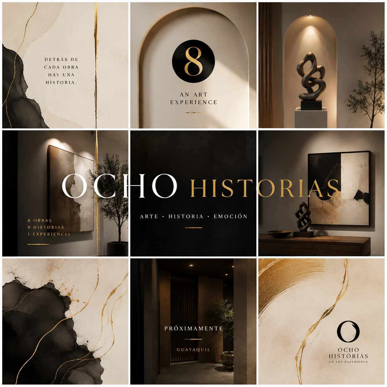 Universo visual de Ocho Historias